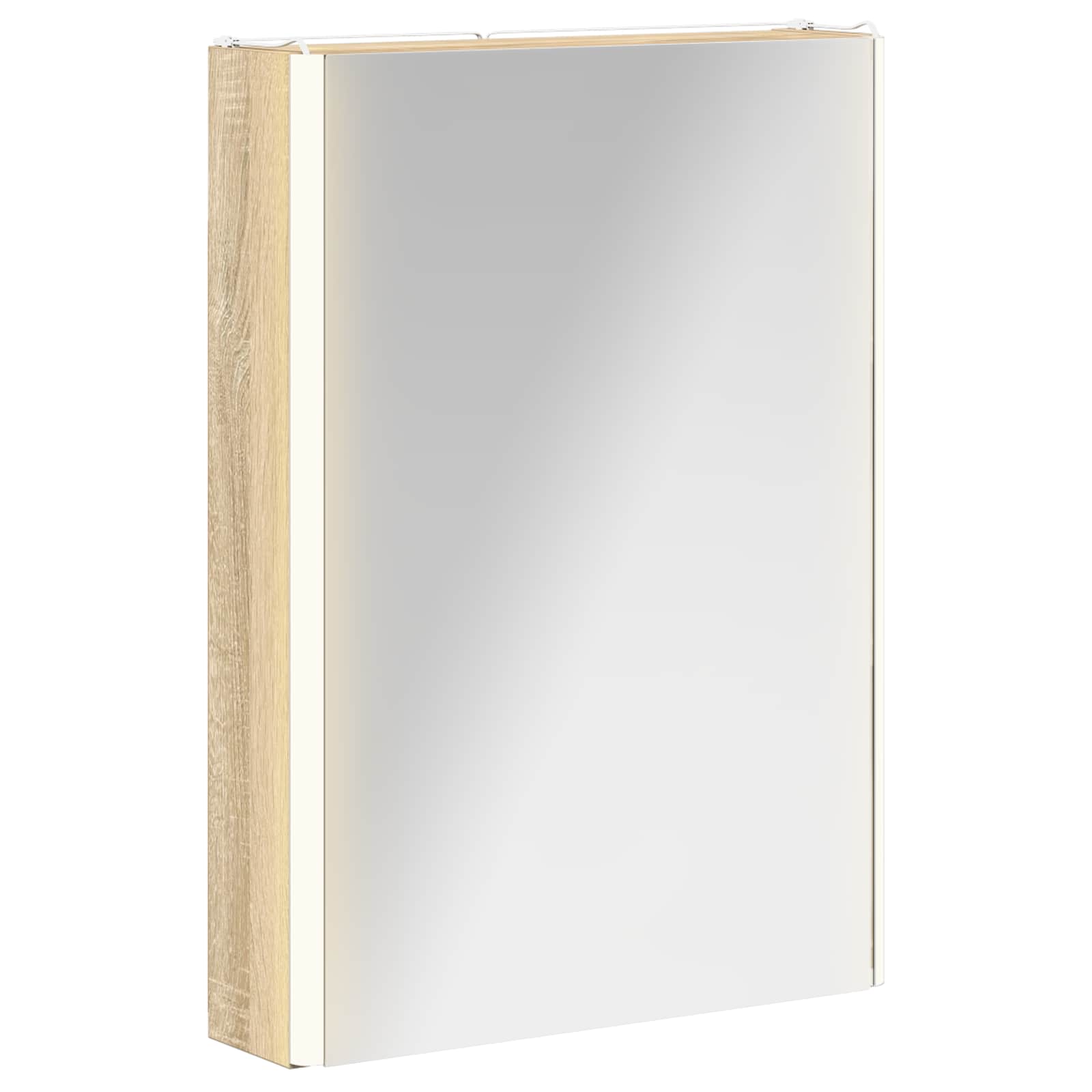 Vidaxl Bathroom Mirror Cabinet Sonoma Oak 43 X 11.5 X 60.5 Cm