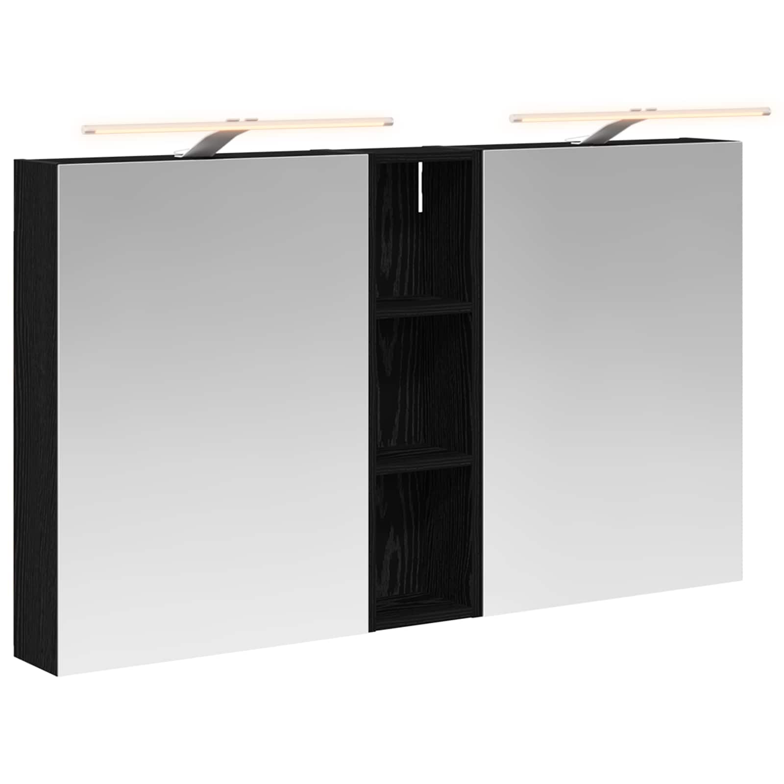 Vidaxl Bathroom Cabinet Set 3 Pcs 120 X 14.5 X 70 Cm Engineered Wood