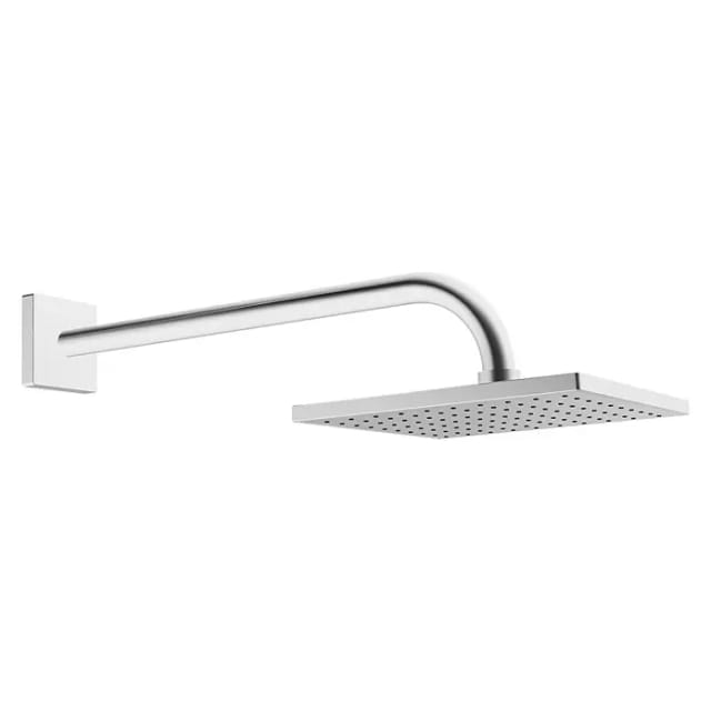 Hansa Kopfbrause HANSAVIVA 200x200mm, Wandmont., Ausl. 400mm, chrom