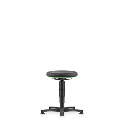 Bimos - Drehhocker Integralschaum Sitzhöhe 450 - 650 Mm, Mit Gleiter