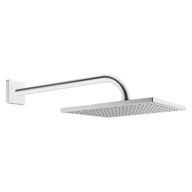 Hansa Kopfbrause HANSAVIVA 250x250mm, Wandmont., Ausl. 400mm, chrom