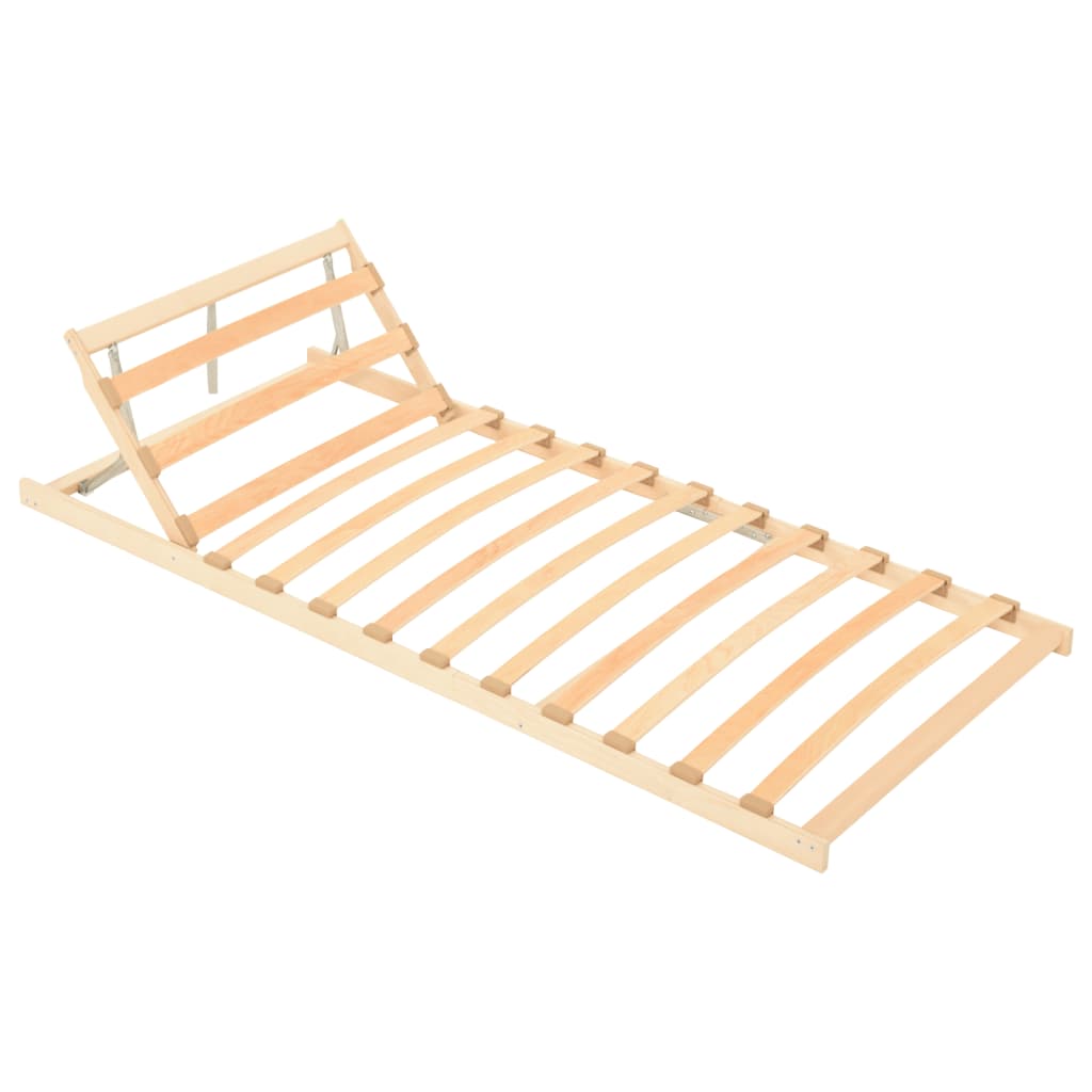 Lattenrost Mit 13 Latten Verstellbares Kopfteil 80x200 Cm