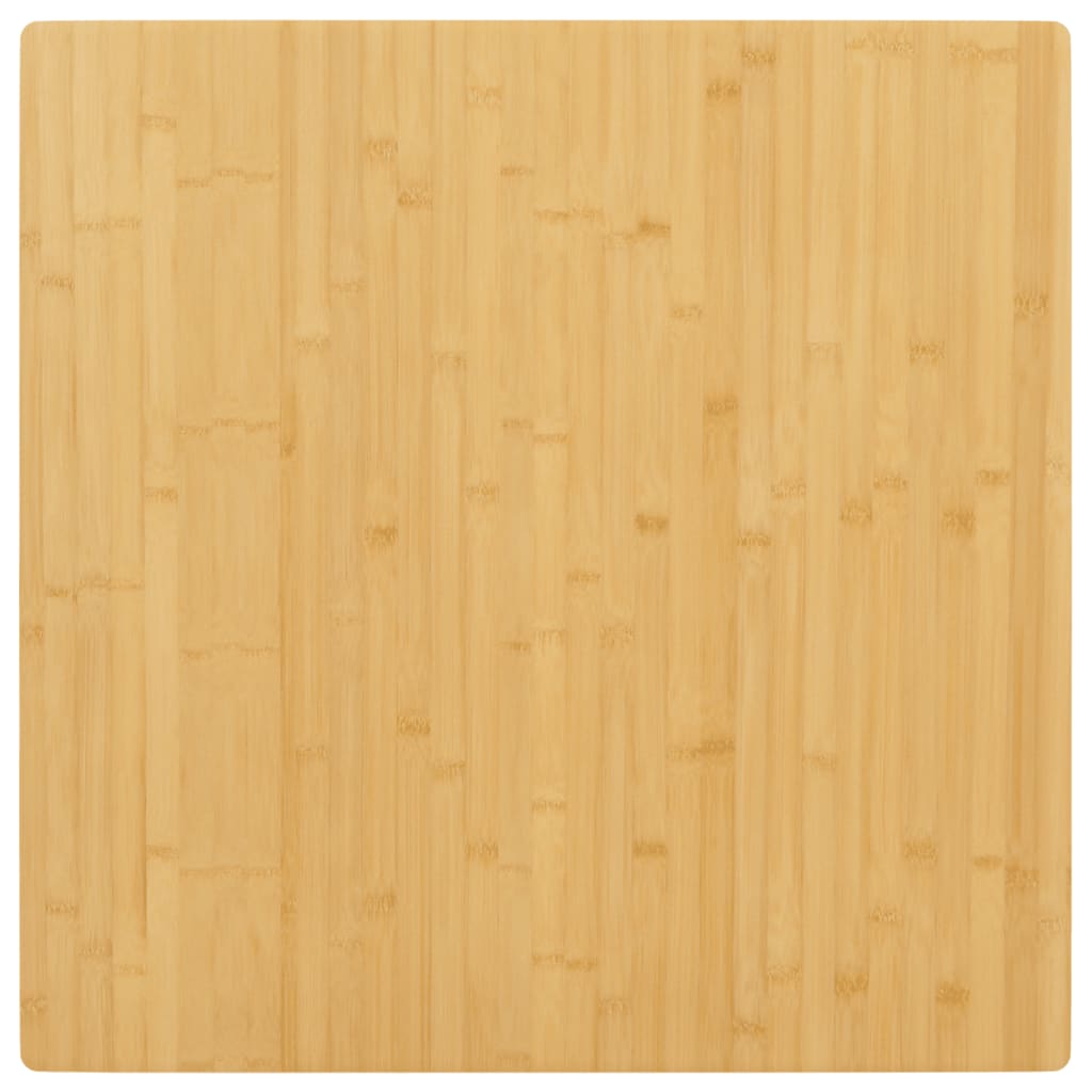 Tischplatte 90x90x2,5 Cm Bambus