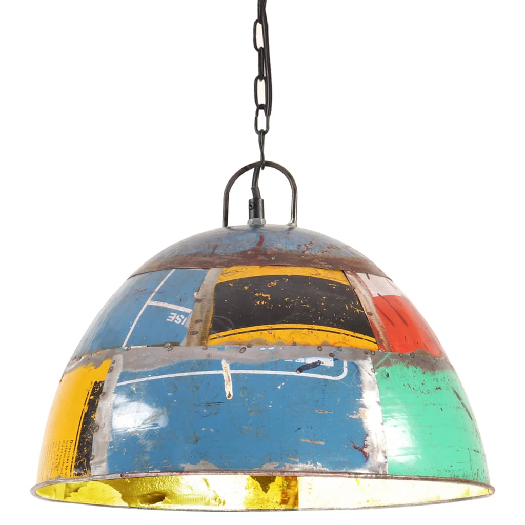 Hängelampe Vintage Industriestil 25 W Mehrfarbig Rund 41 Cm E27