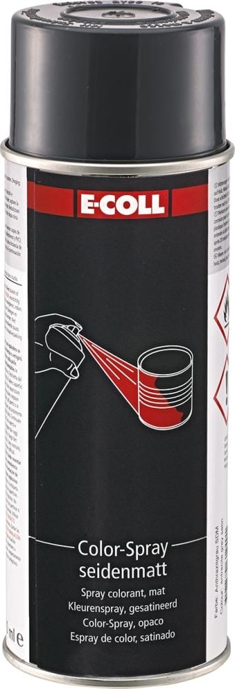 E-COLL Color-Spray seidenmatt 400ml anthrazit-grau