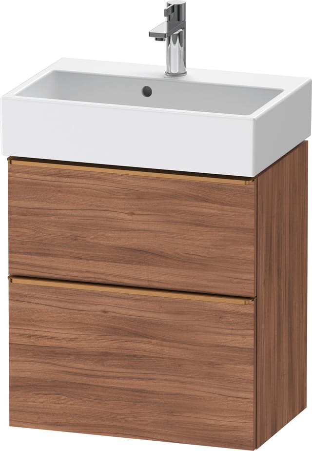 Duravit Waschtischunterschrank D-Neo Compact 58,4x37,2xcm, 1 Kast, 1 A, b geb/Nu Nat