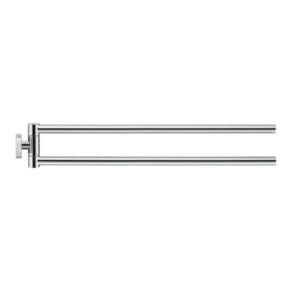 Duravit Handtuchhalter Karree 6,8x45cm, 2-armig, schwenkbar, chrom