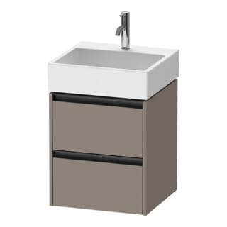 Duravit Waschtischunterschrank Ketho.2 48,4x46cm, bas. ma, 2 Schub., wandhängend