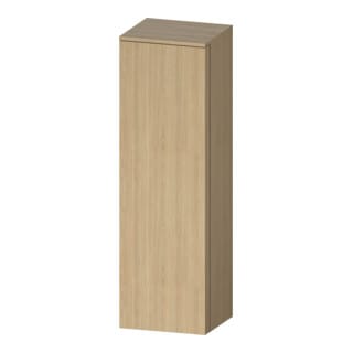 Duravit Halbhochschrank Qatego 40x36x1320cm, 1 T., Anschl re, Ei Natur