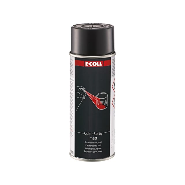 E-COLL Color-Spray matt 400ml tiefschwarz