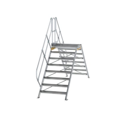 MUNK Aluminium-Überstiege 45° 8 Stufen