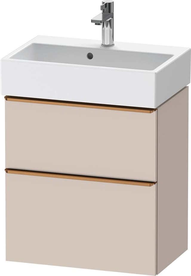 Duravit Waschtischunterschrank D-Neo Compact 58,4x37,2xcm, 1 Kast, 1 A, b geb/Ta ma