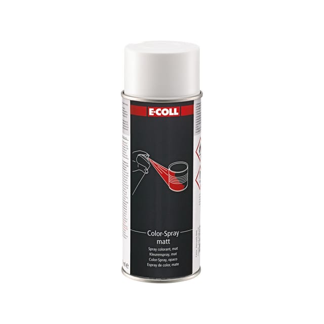 E-COLL Color-Spray matt 400ml reinweiss
