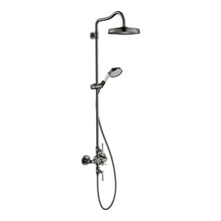 hansgrohe Showerpipe Axor Montreux m TH, Kopfbrause, 240mm, 1j, pol. bla vc