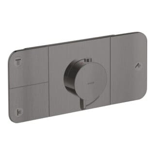 hansgrohe Fertigmontageset Axor One UP-Thermostat., 3 Verbr., brush. bla vc
