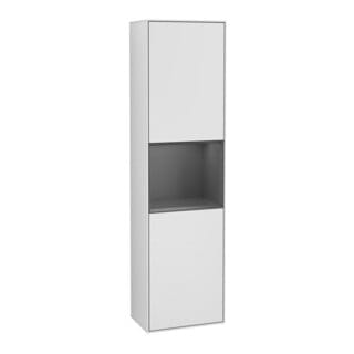 V&B Hochschrank Wandbeleuchtung Finion 41,8x151,6cm, l, Rg A m Lac, wh. m Lac