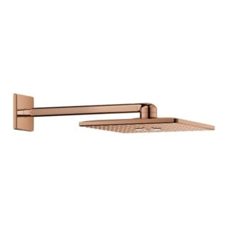 Grohe Kopfbrause Rainshower SmartActive 310 Cube Br.Arm 43cm, 2 Strahlarten, warm sunset