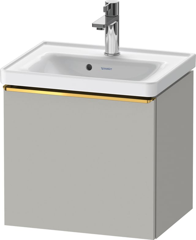 Duravit Waschtischunterschrank D-Neo 48,4x37,2x44cm, 1 A, wd, gol pol/grau ma