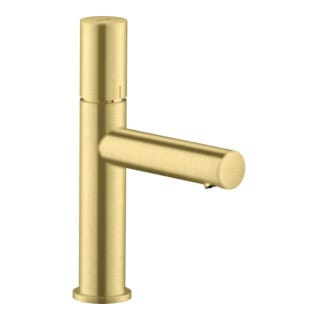 hansgrohe Waschtisch-Einhebelmischer 110 Axor Uno A 123mm, m Griff, unver Abl., brush. br