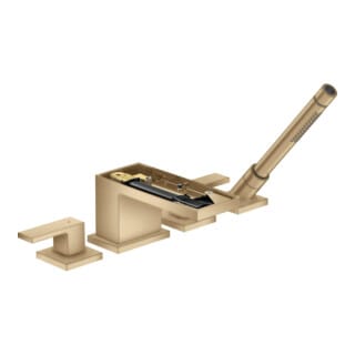 hansgrohe Fertigset Axor MyEdition 4-L-BW-Rand-Arm., o. Pl., brushed bronze