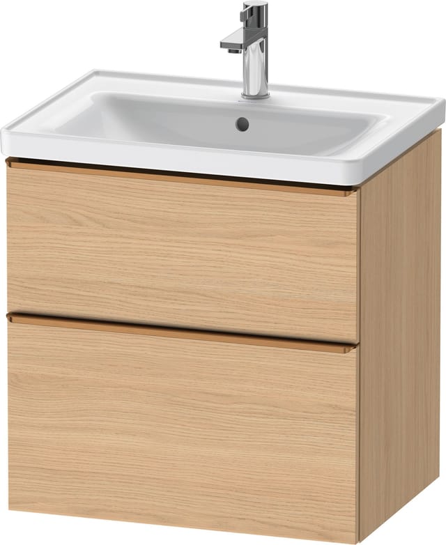 Duravit Waschtischunterschrank D-Neo 63,4x45,2cm, b geb/Ei N, 1 Kast, 1 Ausz.