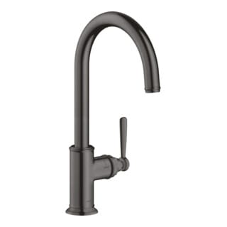 hansgrohe Spültisch-Einhebelmischer 260 Axor Montreux mit Schwenkauslauf, brushed black chrome
