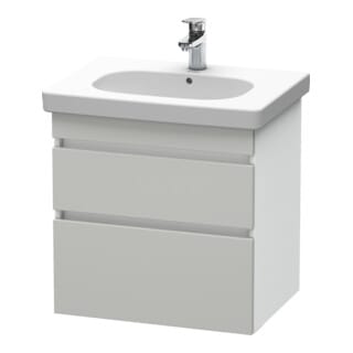 Duravit Waschtischunterschrank DuraStyle 60x45,3cm, betgr/we ma, 2 SchKa., wandhängend