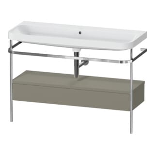 Duravit Möbelwaschtisch-Kombi Happy D.2 Plus 117,5x49cm, m Kons, 1 Lad, o HL, st-g m
