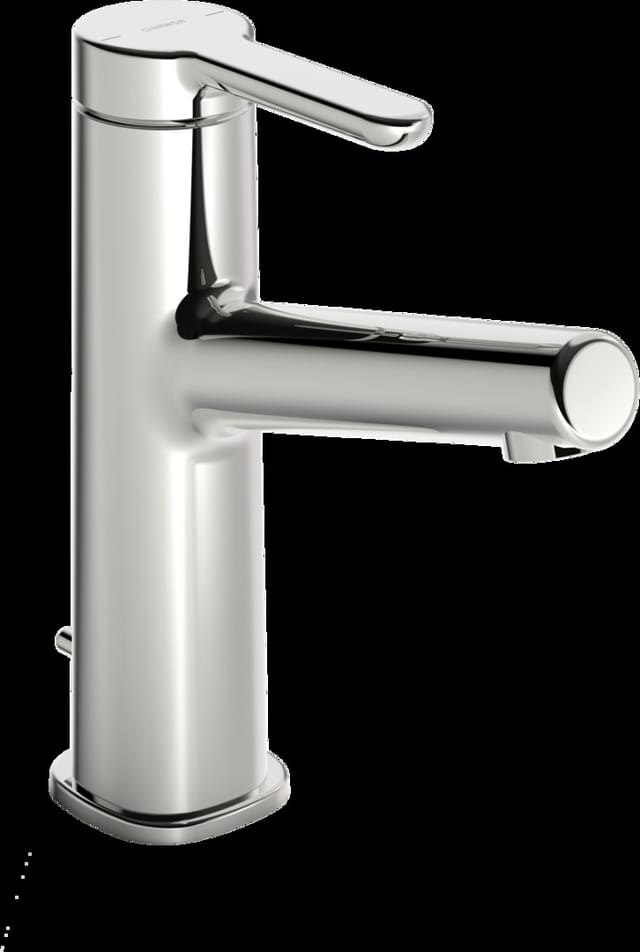 Hansa Waschtisch-Einhebelmischer HANSADESIGNO Style He o, m Gar, Ausl. 128mm, chr