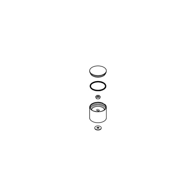 Grohe Umstellknopf 46585 moon white