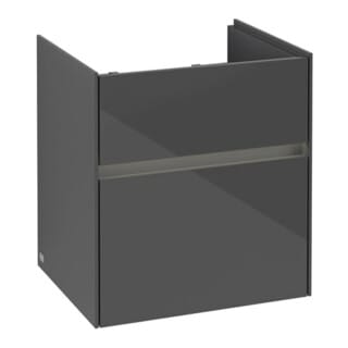 V&B Waschtischunterschrank Collaro 51x54,6x41,4cm, WT mi, LED, glo Gr