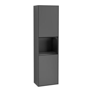 V&B Hochschrank Wandbeleuchtung Finion 41,8x151,6cm, l, Rg b m Lac, Anthrac. m