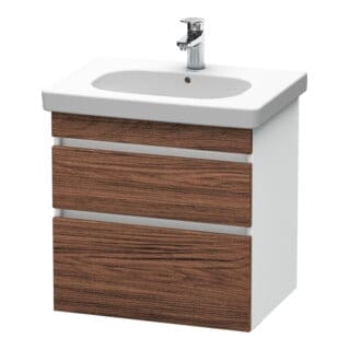 Duravit Waschtischunterschrank DuraStyle 60x45,3cm, N dk/we ma, 2 SchKa., wandhängend