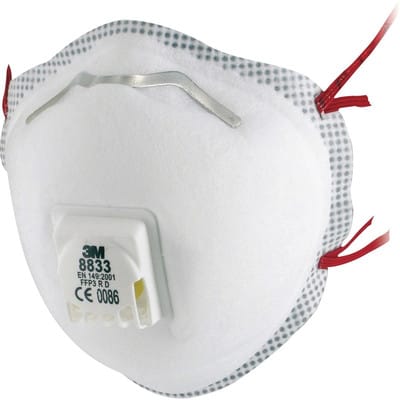 3M Atemschutzmaske 8833, FFP3 R D