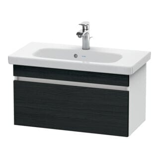 Duravit Waschtischunterschrank Com DuraStyle 73x36,8cm, Ei sw/we matt, 1 Auszug