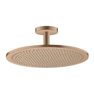 hansgrohe Kopfbrause Axor m Deckenanschluss, 350mm, 1j, brush. r gol