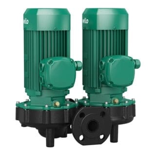 Wilo Standarddoppelpumpe VeroTwin DPL 50/95-0,55/2, 0,55 kW, 2-polig