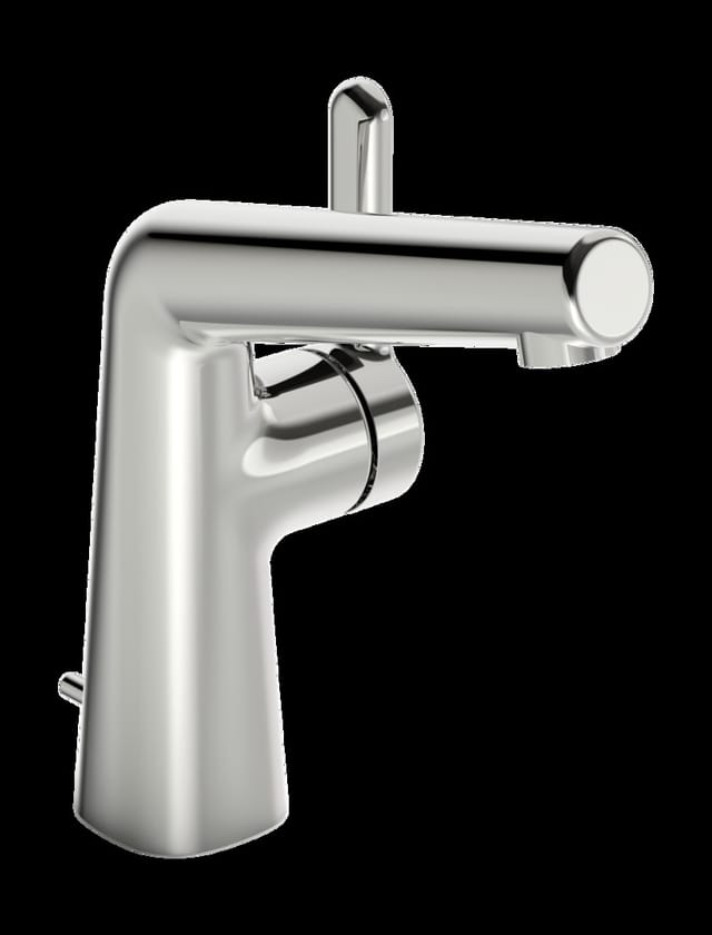 Hansa Waschtisch-Einhebelmischer HANSADESIGNO Style He stl, m Gar, Ausl. 130mm, chr