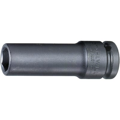 Stahlwille 1/2" (12,5mm) IMPACT-Steckschlüsseleinsatz SW.19mm L.85mm d1 28,2 mm