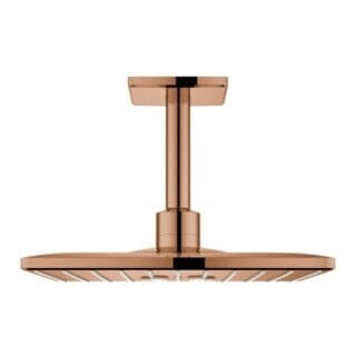 Grohe Kopfbrause Rainshower SmartActive 310 Cube Deckenausl 14,2cm, 2 S.-Arten, w. sunset