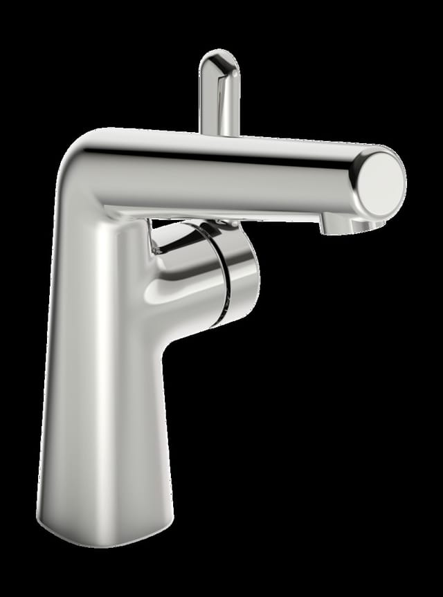 Hansa Waschtisch-Einhebelmischer HANSADESIGNO Style He stl, o Abl-Garnitur, Ausl. 130mm, chr