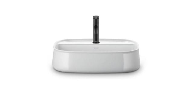 Duravit Waschtisch-Einhebelmischer S C.1 Ausl. 91mm, m Zugst.-Ablaufgarn., sw m