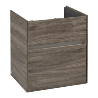 V&B Waschtischunterschrank Collaro 51x54,6x41,4cm, WT mi, LED, st. Oa