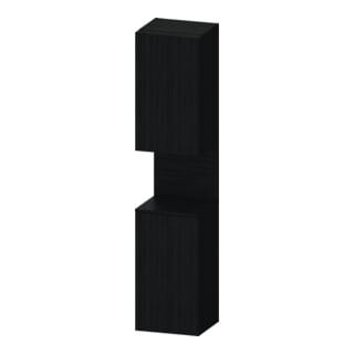 Duravit Hochschrank Qatego 40x36x1760cm, 2 Tür., Anschl li, Ei sw