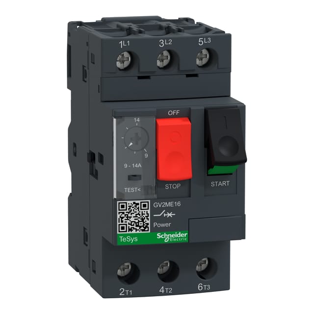 Schneider Electric Motorschutzschalter 9, 00-14, 00A GV2ME16
