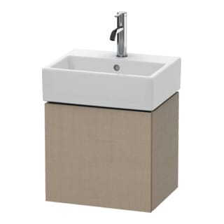 Duravit Waschtischunterschrank L-Cube 43,4x34,1x40cm, wandhängend, Tür re, leinen