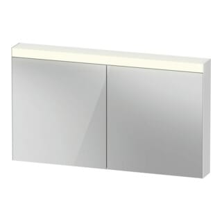 Duravit Uni-Spiegelschrank Best Version 131x76x14,8cm, 27 Watt, 2 Türen, LED