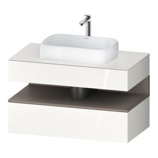 Duravit Waschtischunterschrank Qatego 100x55x60cm, ba m/we g, Pl, Nischenb
