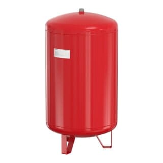Flamco Druckausdehnungsgefäß Contra-flex 500 L, 6 Bar, R 1, Vordruck 2,5 Bar, Rot