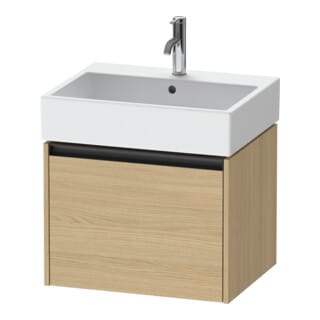 Duravit Waschtischunterschrank Ketho.2 58,4x46cm, Ei Nat, 1 Auszug, wandhängend